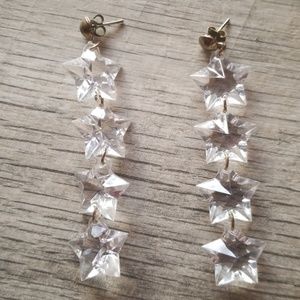 NWOT Star dangle earrings